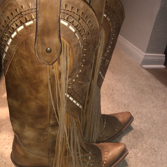 Corral genuine leather cowboy boots - Picture 2 of 3
